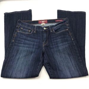 Lucky Brand Sofia Boot cut ankle blue jeans